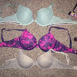 PINK and VS Bras
